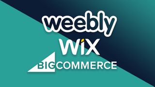 Best small business website builders: Wix, Weebly and BigCommerce logos