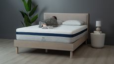 best mattress for side sleepers: Sleep editor lying on Helix Midnight mattress